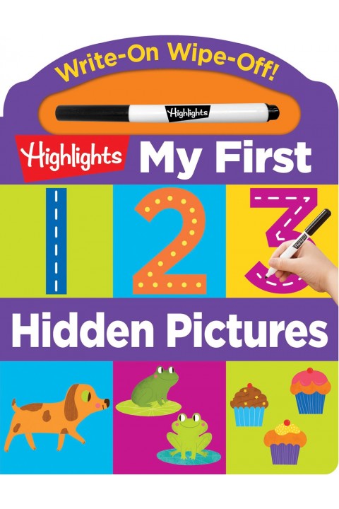 Write On Wipe Off My First 123 Hidden Pictures